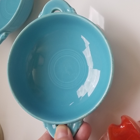 Fiestaware Vintage Cream Soup Bowls - Picture 3 of 8